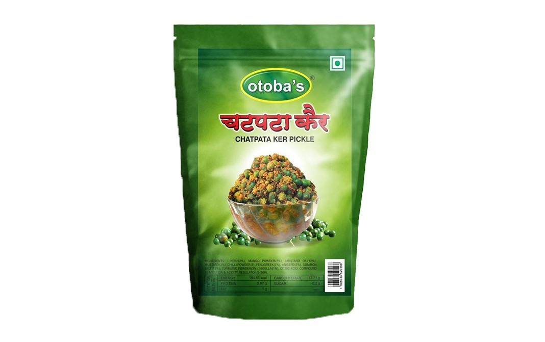 Otoba's Chatpata Ker Pickle    Pack  400 grams